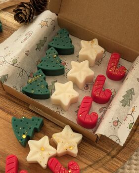 Festive Christmas Wax Melt Selection Gift For Christmas, 2 of 9