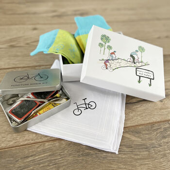 Personalised Cycling Gift Set, 2 of 2