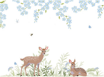 Doe And Deer Wallpaper, 2 of 2