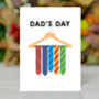 Funny Father's Day Classic Ties Card, thumbnail 4 of 4