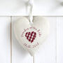 Personalised Wedding Hanging Heart Gift, thumbnail 12 of 12