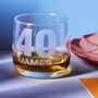 Personalised Birthday Spirit Glass, thumbnail 3 of 4