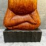 32cm Handcarved Lotus Yoga Cat Wooden Ornament Decor, thumbnail 11 of 12
