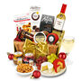 Silent Night Christmas Hamper With White Wine, thumbnail 1 of 4