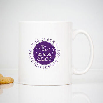 Queen's Jubilee Personalised China Mug, 4 of 6