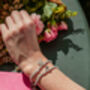 Dog Mum Silver Plated Beaded Bracelet In Box, thumbnail 5 of 9