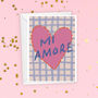 Mi Amore Valentine's Day Card, thumbnail 3 of 4