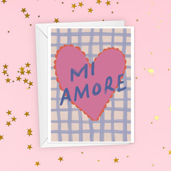 Mi Amore Valentine's Day Card, 3 of 4