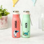 Personalised Kids Stainless Steel Water Bottle Gift, thumbnail 4 of 5
