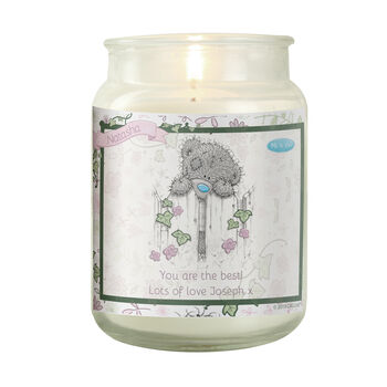 Me To You Secret Garden Scented Candle Jar, 4 of 6