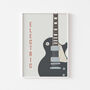 Electric Guitar Print | Les Paul Music Poster, thumbnail 1 of 7