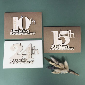 Personalised Anniversary Card, 4 of 12