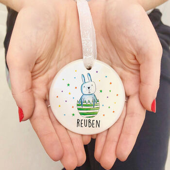 Ceramic Easter Personalised Decoration, 2 of 12