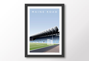 Manchester City Maine Road Main Stand Poster, 8 of 8