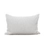 Hikari Large Stripe Cotton Cushion, thumbnail 3 of 7