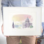 St Pauls Cathedral View London Fine Art Print, thumbnail 4 of 5