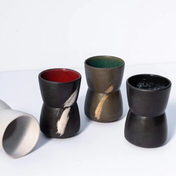 Hic Ceramics Large Handmade Stoneware Cup, 8 of 12