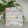 Milestone 60th Birthday Card, thumbnail 2 of 2