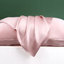 Mulberry Silk Pink Standard Pillowcase, Single, thumbnail 6 of 8