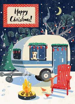 Cosy Christmas Caravan Card, 2 of 2