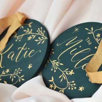 Personalised Christmas Tree Name Decoration, 8 of 8
