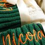 Luxury Personalised Knitted Christmas Stocking, thumbnail 5 of 9