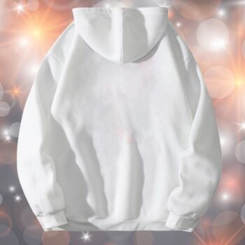 Christmas Jumper Gift C'est La Vie Hoodie White, 3 of 5