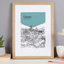 Personalised Chester Print, thumbnail 5 of 10