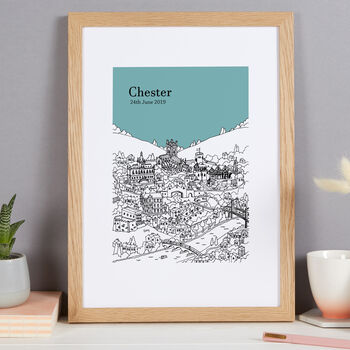 Personalised Chester Print, 5 of 10