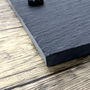 Personalised Any Message Slate Wall Sign 25 X 15cm, thumbnail 6 of 7