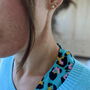 Triangle And V Shape Mismatched Earrings, thumbnail 2 of 5