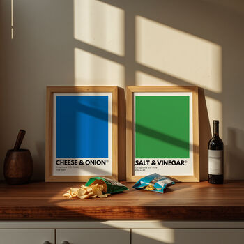 Crisptone Art Prints | British Crisp Classic Paint Swatches | Set Of Seven, 3 of 9