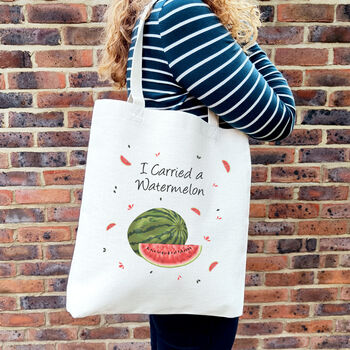 I Carried A Watermelon Tote Bag, 2 of 6