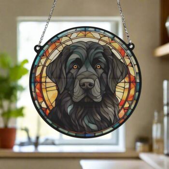 Newfoundland Stained Glass Effect Suncatcher, 4 of 4