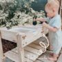 Personalised Outdoor Wooden Sensory Table, thumbnail 3 of 6