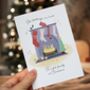 Fab Family Merry Christmas Foiled Card, thumbnail 3 of 3