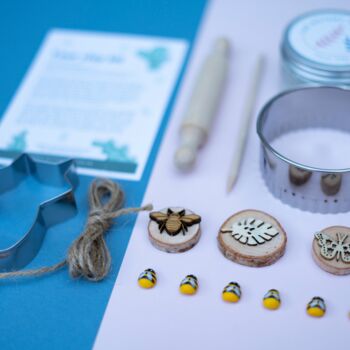 Sustainable Woodland Air Dry Clay Children's Kit, 2 of 3