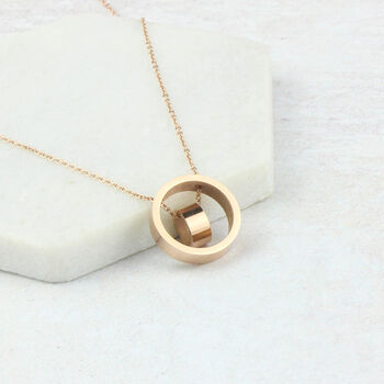 Sister Bond Circle Necklace, 2 of 4