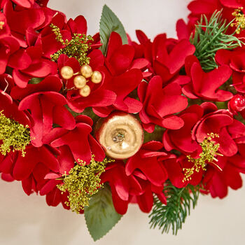 Woodhall Floral Autumn Wreath, 4 of 5