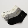 'Be Mine' Love Three Pairs Of Socks In A Box, thumbnail 2 of 4