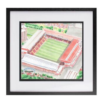 Bristol City Fc Old Ashton Gate Stadium Art Print, 3 of 3