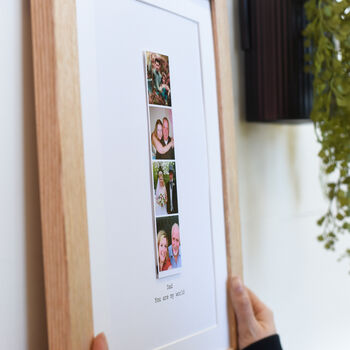 Father's Personalised Photo Booth Print, 10 of 12