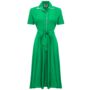 Mae Dress In Apple Green Vintage 1940s Style, thumbnail 1 of 2