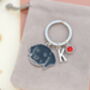 Personalised Black Labrador Retriever Keyring, thumbnail 6 of 11