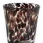 Dark Brown Speckled Glass Tumbler, thumbnail 2 of 3