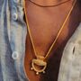 Spirit Of Protection Necklace Gold, thumbnail 8 of 9