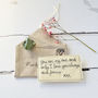 Personalised Embroidered Love Note, thumbnail 3 of 12
