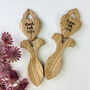 Engraved Welsh Love Spoon For Babies Born In 2026, thumbnail 2 of 7