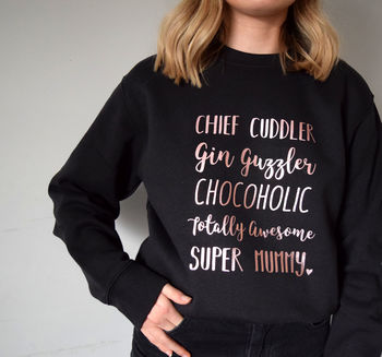 Personalised All About Mummy Jumper, 4 of 9