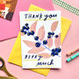 Thank You Berry Much Greeting Card, thumbnail 1 of 2